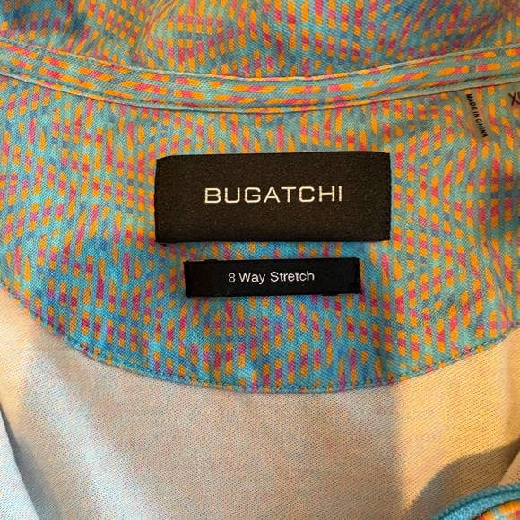 Bugatchi Multicolor Geometric Pullover - Picture 4 of 5